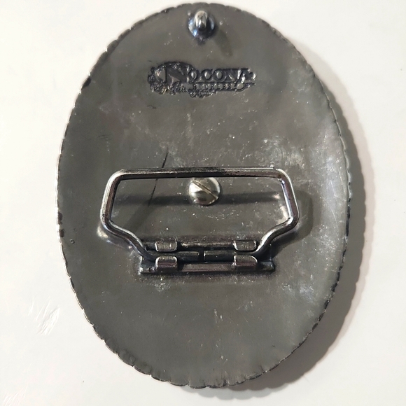 Nocona Western Rodeo Cowboy Cowgirl Buckle - Picture 3 of 5